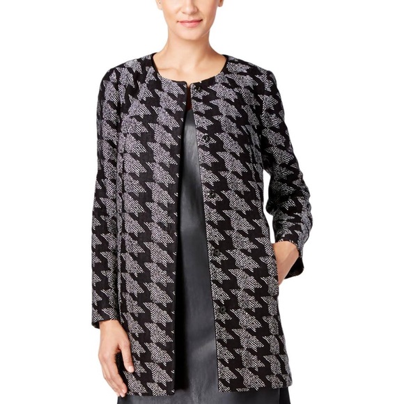 Alfani Jackets & Blazers - NWT! Alfani Prima houndstooth jacquard jacket.
